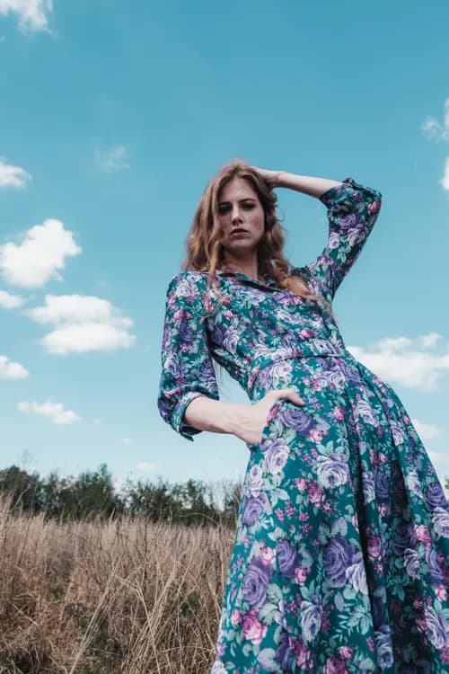 Meadow Floral Maxi Dress