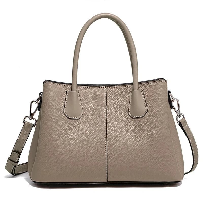 Sculpted Leather Tote